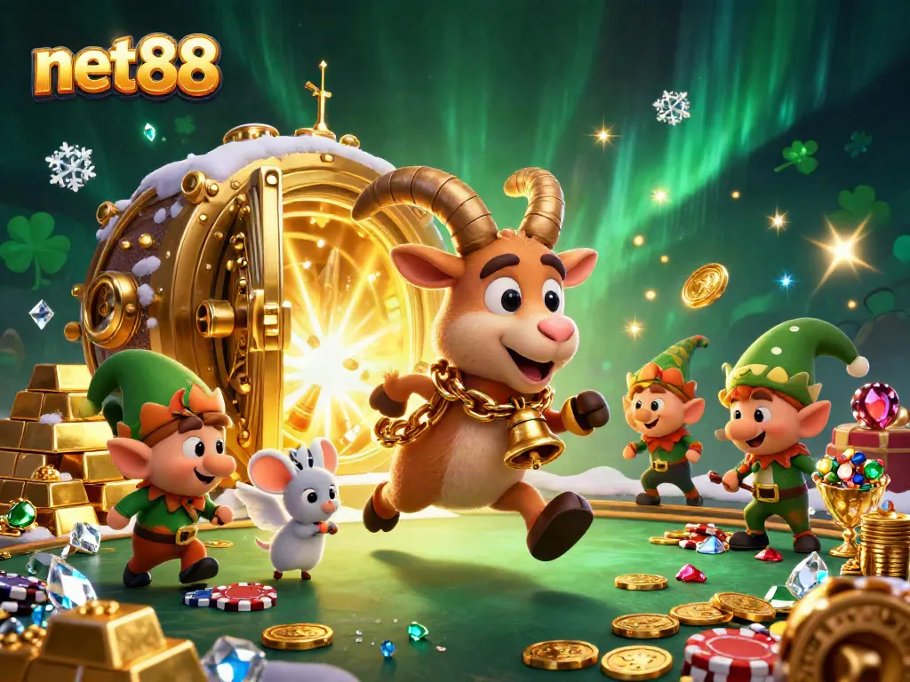 Experience the thrilling net88 holiday-horror casino adventure with festive characters and treasures galore.