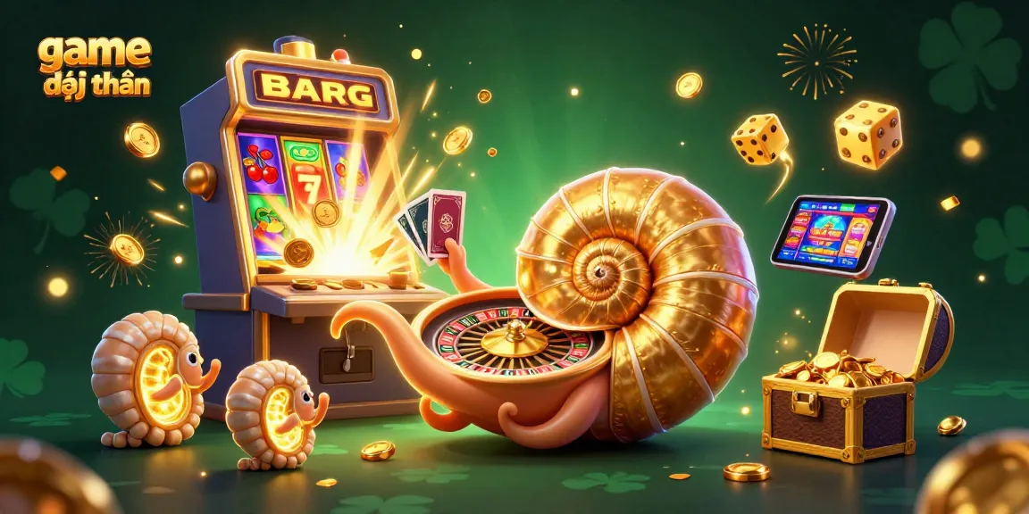 Experience thrilling game đổi thưởng with vibrant casino elements and 3D characters in an exciting scene.