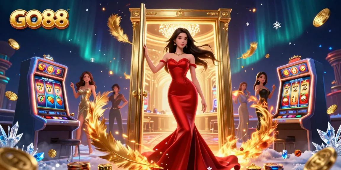 Experience the thrill of GO88 with vibrant slot machines and a stunning VIP atmosphere.