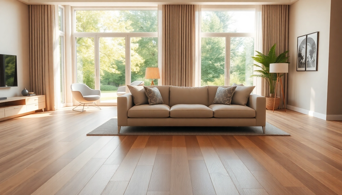 Enhance your living space with luxury vinyl plank flooring featured in a stylish, cozy room.