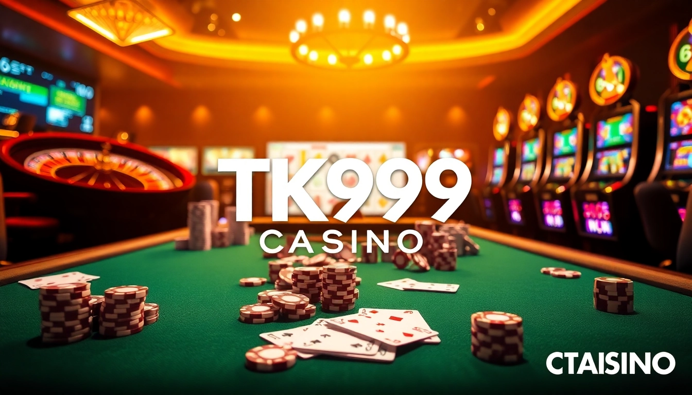 Experience thrilling action at TK999 Casino with vibrant games and professional atmosphere.