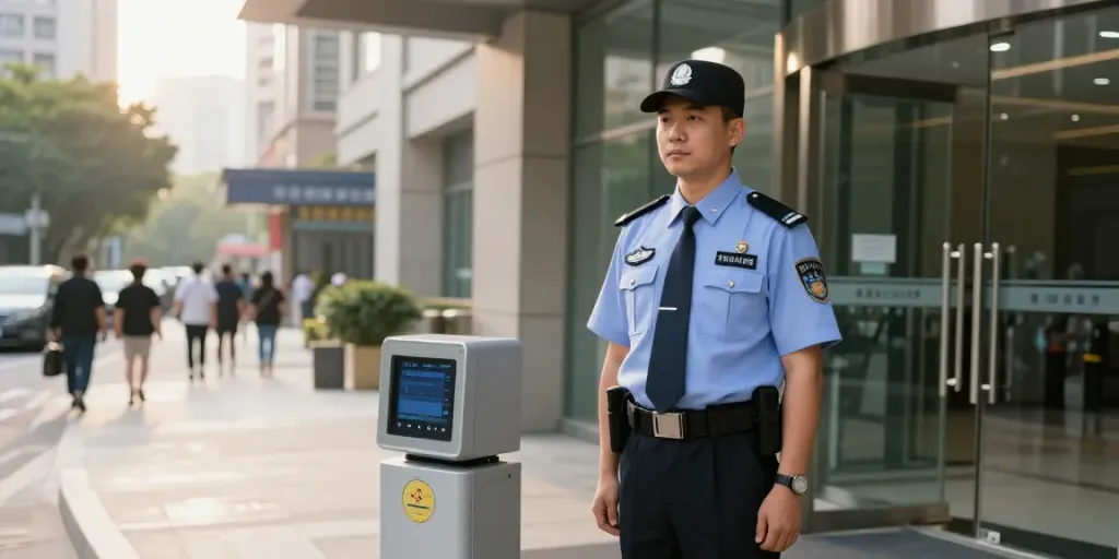 Security Services offered by professional guards ensuring community safety and support.