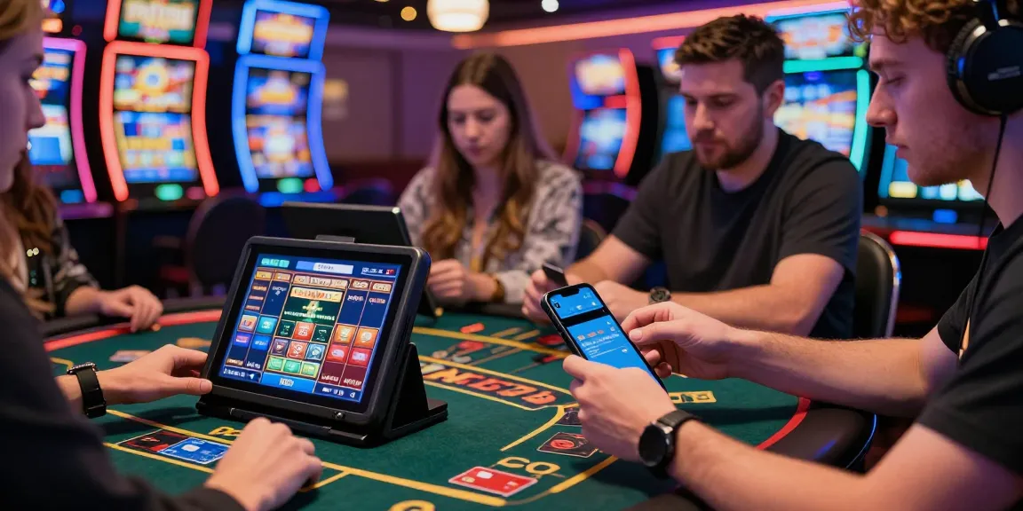 Players at a vibrant casino table using credit cards for deposits at https://scoarch.org.uk, showcasing excitement and engagement in 2026.